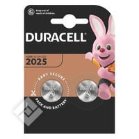 DURACELL LITHIUM CR2025 X2