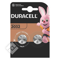 DURACELL LITHIUM CR2032 X2