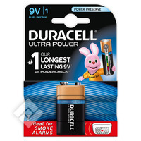 DURACELL 9V UP X1