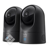 EUFY INDOOR CAM 2K PAN & TILT 2 PACK