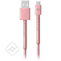 FRESH N REBEL MICRO USB 1.5M DUSTY PINK