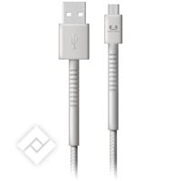 FRESH N REBEL MICRO USB 1.5M ICE GREY