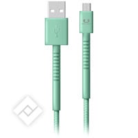 FRESH N REBEL MICRO USB 1.5M MISTY MINT