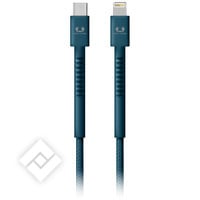 FRESH N REBEL USB-C-LIGHTNING 1.5M BLUE