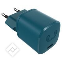 FRESH N REBEL USB-C MINI CHARGER 18W - PETROL BLUE