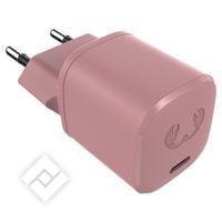 FRESH N REBEL USB-C MINI CHARGER 18W - DUSTY PINK