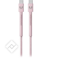 FRESH N REBEL USB-C - USB-C 2M SMOKEY PINK