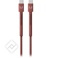 FRESH N REBEL USB-C - USB-C 2M SAFARY RED