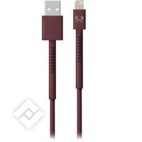 FRESH N REBEL USB - APPLE LIGHTNING CABLE 2M DEEP MAUVE