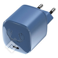 FRESH N REBEL USB MINI CHARGER 30W STEEL BLUE