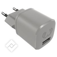 FRESH N REBEL USB MINI CHARGER 12W - ICE GREY