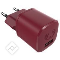 FRESH N REBEL USB MINI CHARGER 12W - RUBY RED