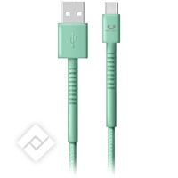 FRESH N REBEL USB-USB-C 3.0M MISTY MINT