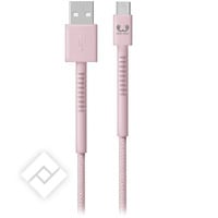 FRESH N REBEL USB - USB-C CABLE 2M SMOKEY PINK