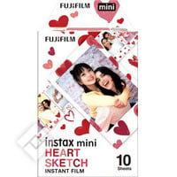 FUJIFILM INSTAX MINI FILM HEART 10