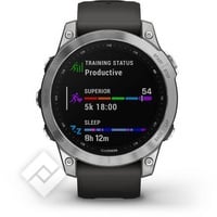 GARMIN Fenix 7 Silver Graphite Band