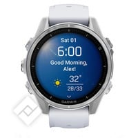 GARMIN FENIX 8 43MM AMOLED GLASS WHITESTONE