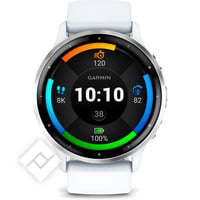 GARMIN VENU 3 WHITESTONE + PASSIVATED