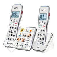 GeeMarc AD595 DUOSET BIG BUTTON DECT + 10 MEM PHOTO 