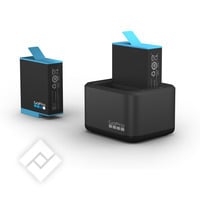 GOPRO DUAL CHARGER + 1 BATTERIE FOR HERO 9/10