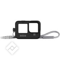 GOPRO SLEEVE+LANYARD BLK H9-12