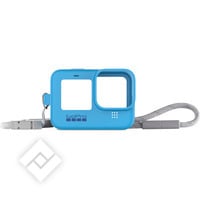 GOPRO SLEEVE+LANYARD BLUE H9