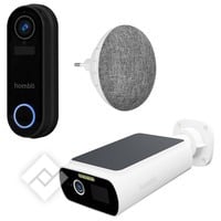 Hombli PACK DOORBELL+SOLAR CAM