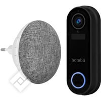 Hombli SMART DOORBELL 2 PACK BLACK (incl. Chime 2)