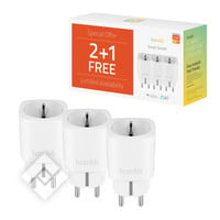 HOMBLI SMART SOCKET PACK 2+1 WHITE