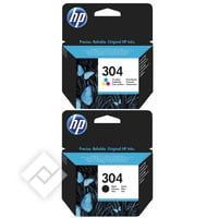 HP 304 PACK BK+3CL