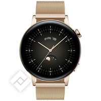 HUAWEI GT3 42MM LIGHT GOLD/LIGHT GOLD MILANESE STRAP