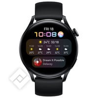 HUAWEI WATCH 3 BLACK + BLACK STRAP ESIM