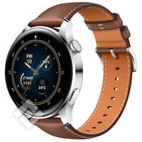 HUAWEI WATCH 3 STAINLESS + BROWN STRAP ESIM