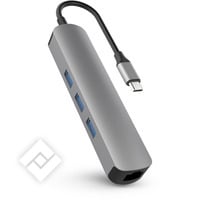 HYPER HD247B-GRAY 6IN1 USB-C