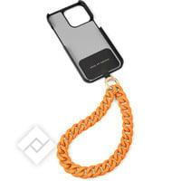 Ideal Of Sweden CHAIN WRISTLET STRAP ORANGE SORBET