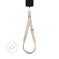 Ideal Of Sweden WEBBING LANYARD BEIGE