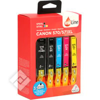 INKLINE CANON 570/571XL 5PACK B+C