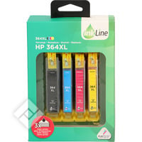 INKLINE HP 364XL 4 PACK