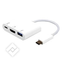 IT WORKS HUB USBC 3EN1 HDMI 4K