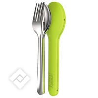 JOSEPH JOSEPH GO EAT CUTLERY SET GREEN