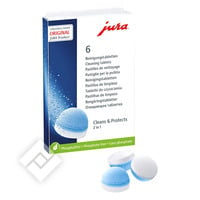 JURA 3-PHASE CLEANING TAB X6