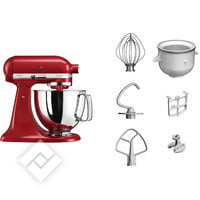 KITCHENAID 5KSM125EER + ROOMIJSMAKER 5KICA0WH