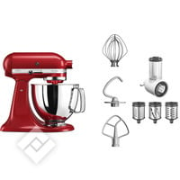 KITCHENAID 5KSM125EER + GROENTENSNIJDER 5KSMVSA