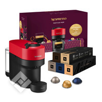 KRUPS NESPRESSO VERTUO POP SPICY RED +50 CAPSULES