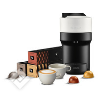 KRUPS Nespresso Vertuo Pop + 30 capsules + 2 cappuccino kopjes