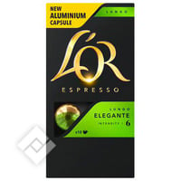 LOR BARISTA ESPRESSO LUNGO ELEGANTE X10