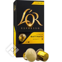 LOR BARISTA ESPRESSO LUNGO MATTINATA X10