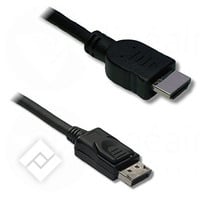 LINEAIRE DISPLAYPORT TO HDMI 1.8M