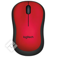 LOGITECH M220 SILENT RED/BLACK