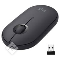 LOGITECH PEBBLE M350 BT MOUSE BK